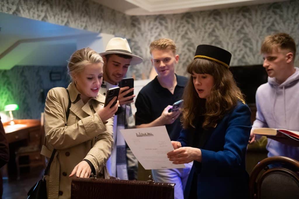 Only Murders In The Building, Murder Mystery Night, at The Ned, London, UK.
Tuesday 28th June 2022
Picture by Ben Stevens